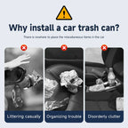 Universal Car Garbage Bin For Skoda Octavia 2 3 A5 A7 Fabia MK1 MK2 MK3 Superb 2 Kodiaq Rapid Roomster Sedan Combi Accessories