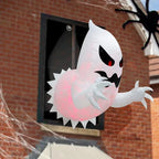 Spooky Halloween Inflatable White Ghost Outdoor Decoration Light Up Scary Decor for Garden Party Indoor Yard unique Party Lootquake LLC