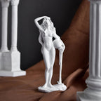 Classical Greek Goddess Statues - Small Artistic Figurines, Venus Sculptures for Office Bookcases and Living Room Decor Lootquake LLC