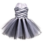 Halloween Animal Cosplay Costume for Children Forest Theme Cows Tiger Giraffe Leopard Zebra Tutu Dresses Performance Dance Sets