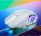 G15 Mechanical Gaming Mouse 7-Color Breathing Light Wired Laptop USB Desktop Office Computer Gaming Mouse Mute Lootquake LLC