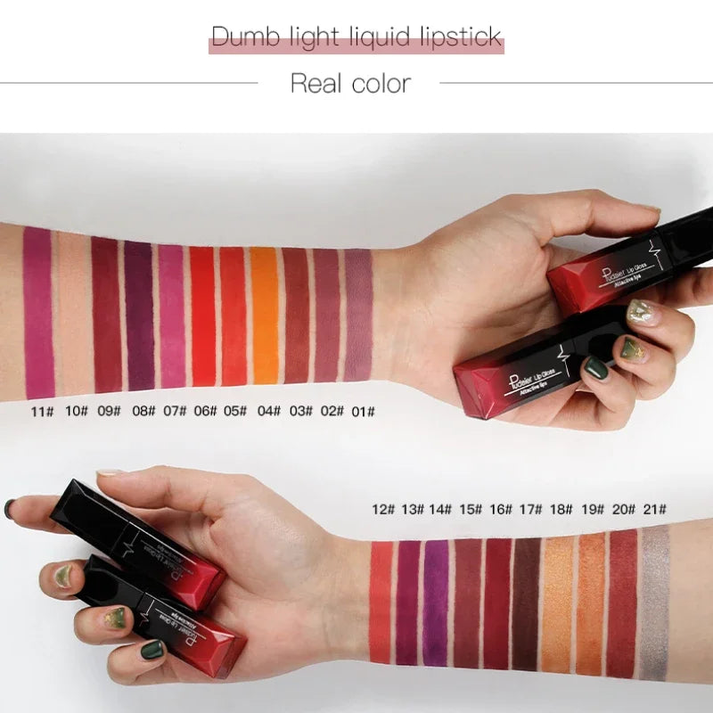 Best Lip Makeup 17 Color Sexy Matte Long Lasting Lipgloss Liquid Lipstick Lip Cream Lootquake LLC