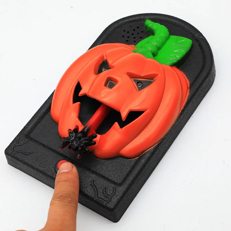 Halloween Prank Doorbell Decoration Electric Scary Doorbell Spooky for Party Haunted House Trick or Treat Festive Home Decor