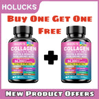 Collagen Capsules Biotin Keratin Booster Anti Aging Whitening Skin Nail，Flexible Hair and Strong Nails Nutritional Supplement Lootquake LLC