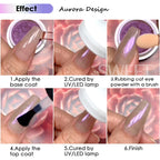 Water Glossy White Nail Chrome Powder Elegant Moonlight Fine Rubbing Dust DIY Charm Gentle Style Wedding Decor Manicure Pigment