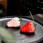 Fruit Fragrance Decoration Strawberry Decoration Realistic Fruit Home Interior Line Aromatherapy Sandalwood Incense Burner Lootquake LLC