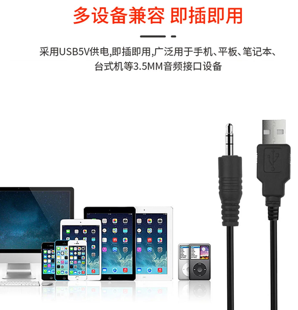 Portable Bluetooth Speaker Multimedia USB Stereo Loudspeaker Mini Music Player Surround Bass Box for pc Laptops Notebook Mobile Lootquake LLC