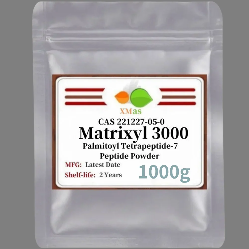 Cosmetics Raw Matrixyl 3000 /Palmitoyl Tetrapeptide-7 Peptide Powder CAS 221227-05-0 DIY Handmade Lootquake LLC