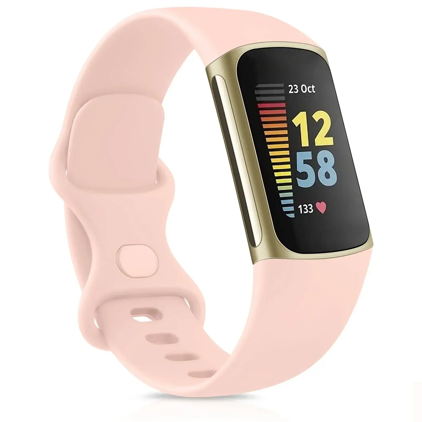 Fitbit Charge 5 6 Silicone Band - Comfortable Stylish Design - SJB-DIAMOND ELITES