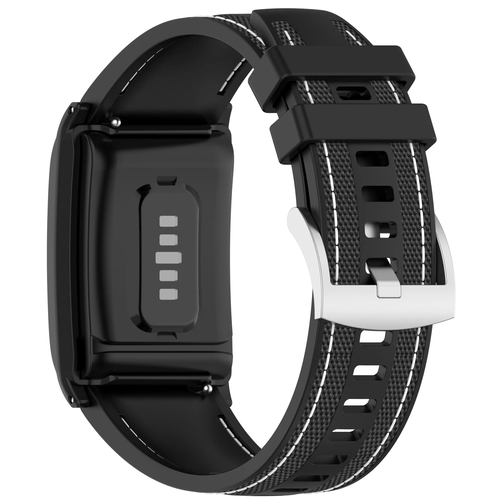 WHOOP 5.0 / 4.0 / 3.0 Nylon Silicone Band - Breathable