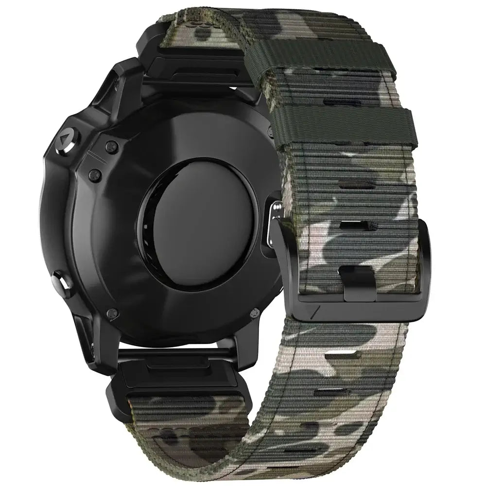 Garmin Tactical Nylon Strap - Durable QuickFit Band - SJB-DIAMOND ELITES