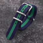 Polar Nylon Watch Strap Canvas Band, Unisex, Durable Pin Buckle Wristband