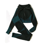 FlexFit Seamless Yoga Set: Comfy, Stylish, Versatile THRIXINE