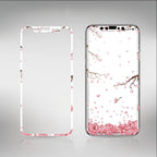 Flowers Screen Protector For iPhone 11 12 13 Pro Max Soft Edge Tempered Glass For iPhone XS MAX XR 13mini Lovely Protect Film Floral Design Tempered Glass Screen Protector For iPhone Stevvex