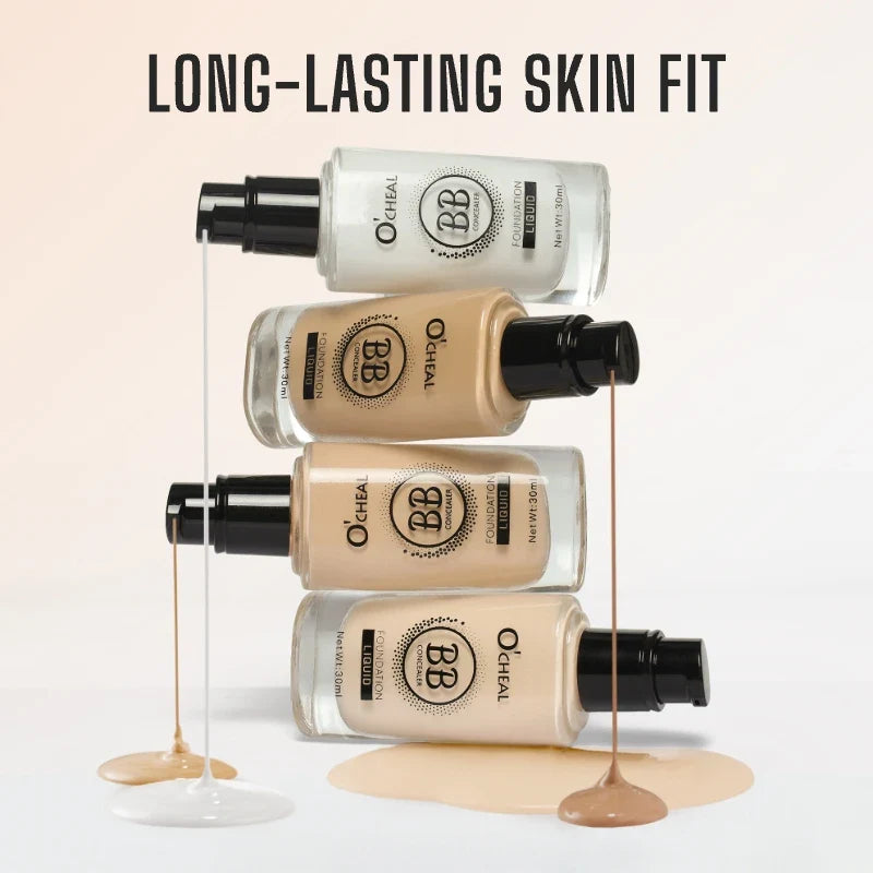 Full Coverage Foundation - Waterproof, Long-Lasting, Matte Finish, Ideal for Hiding Dark Circles Natural Look - All Skin Types Lootquake LLC