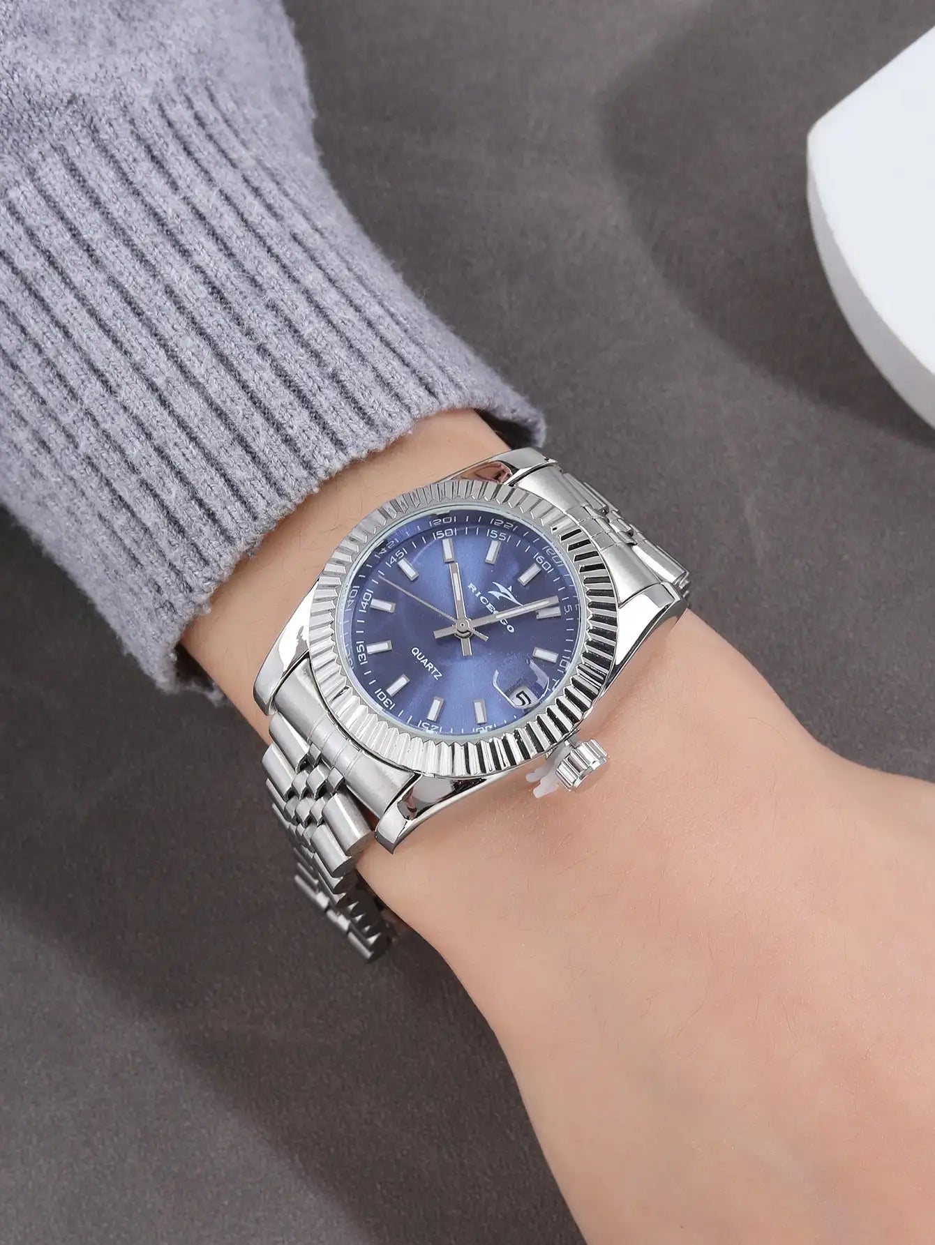 Fashion Woman Simple Quartz Wristwatch Classic Luxury Stainless Steel Watchband Ladies Watches Reloj Feminino WristWatch