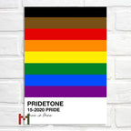 Abstract Pride Art Canvas Print Wall Decor LGBT Home Art Pi-Mart