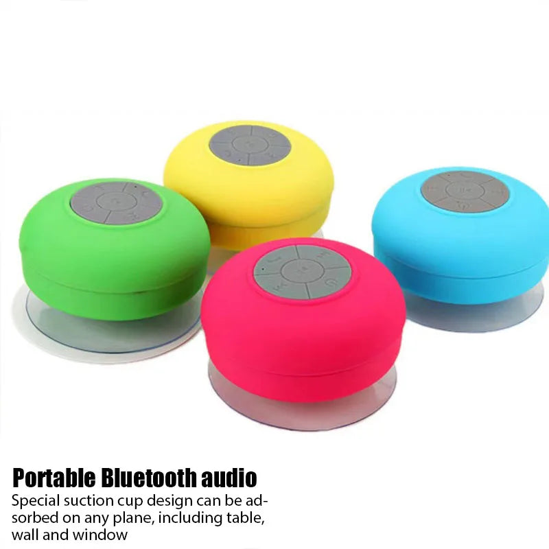 Wireless Bluetooth Speaker Audio Waterproof Easy-Access Control Buttons Music Player for Office Car Home Shower Lootquake LLC