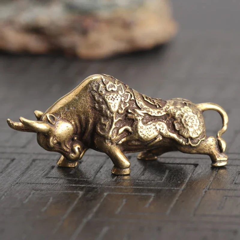 Bull Statue Ornament Sculpture Abstract Figurines Crafts Desk Home Decoration Modern/accessories nordic decoration Lootquake LLC
