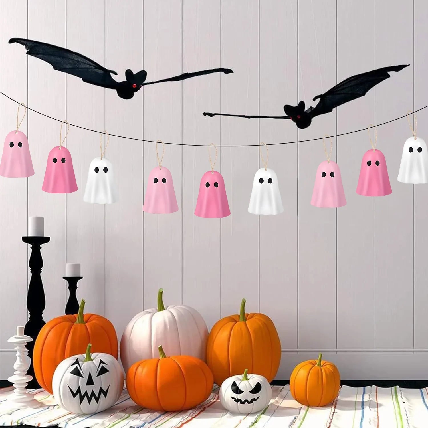 Halloween Hanging Ornaments Ghost Decoration Halloween Tree Decorations Ornaments paper Decorative Halloween Decoration For Lootquake LLC