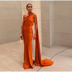 Elegant Satin Halter Slim Long Dress With Scarf Women New Sexy Backless Sleeveless Maxi Dresses Summer Lady Party Chic Vestidos