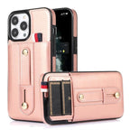 Luxury Leather Phone Case For iPhone 14 13 12 Mini 11 Pro X XS Max XR Business Elegant Men Wallet Card Slot Cover Wallet Case With Card Holder PU Leather iPhone Case Stevvex