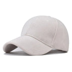 Solid Suede Retro Baseball Caps For Men Women Spring Autumn Street Snapback Hip Hop Hat Adjustable Faux Fur Sunscreen Visor Cap Lootquake LLC