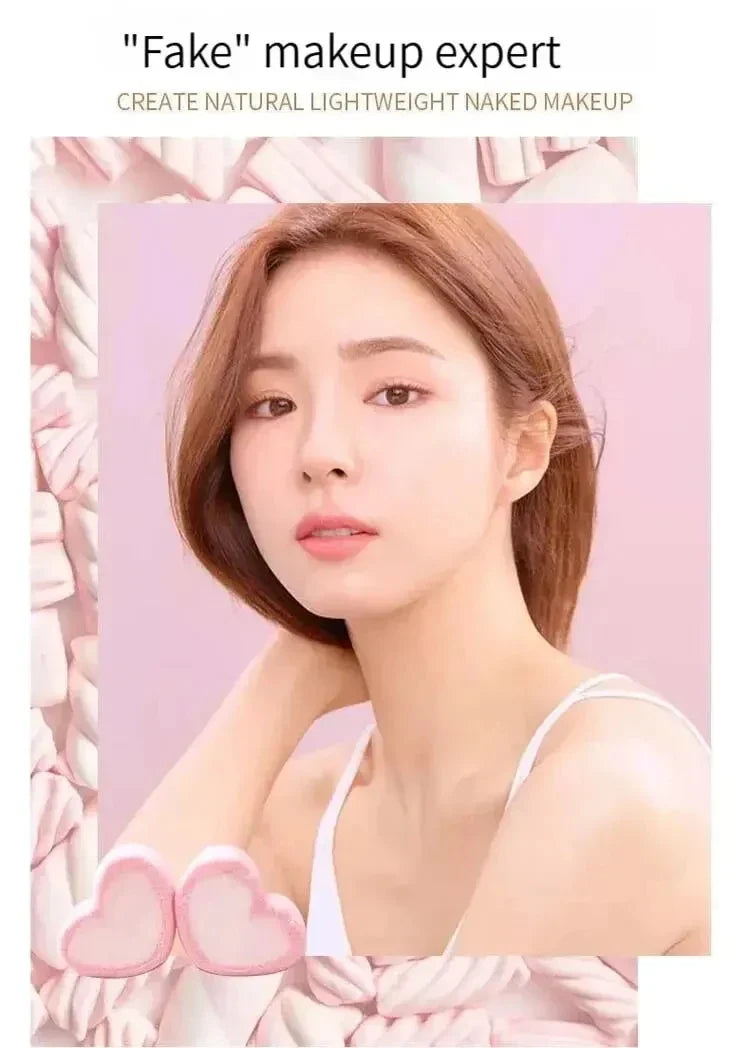 Dry Wet Usable Makeup Cosmetic Puff Sponge Cushion Puff for Foundation Powder Soft and Cute Lootquake LLC