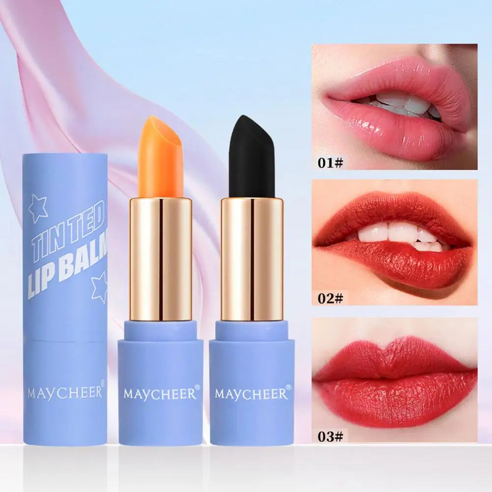 Color Change lip Balm Nourising Moisturizing Anti-drying Lipstick long-lasting waterproof Color changing Lips Care Makeup Lootquake LLC