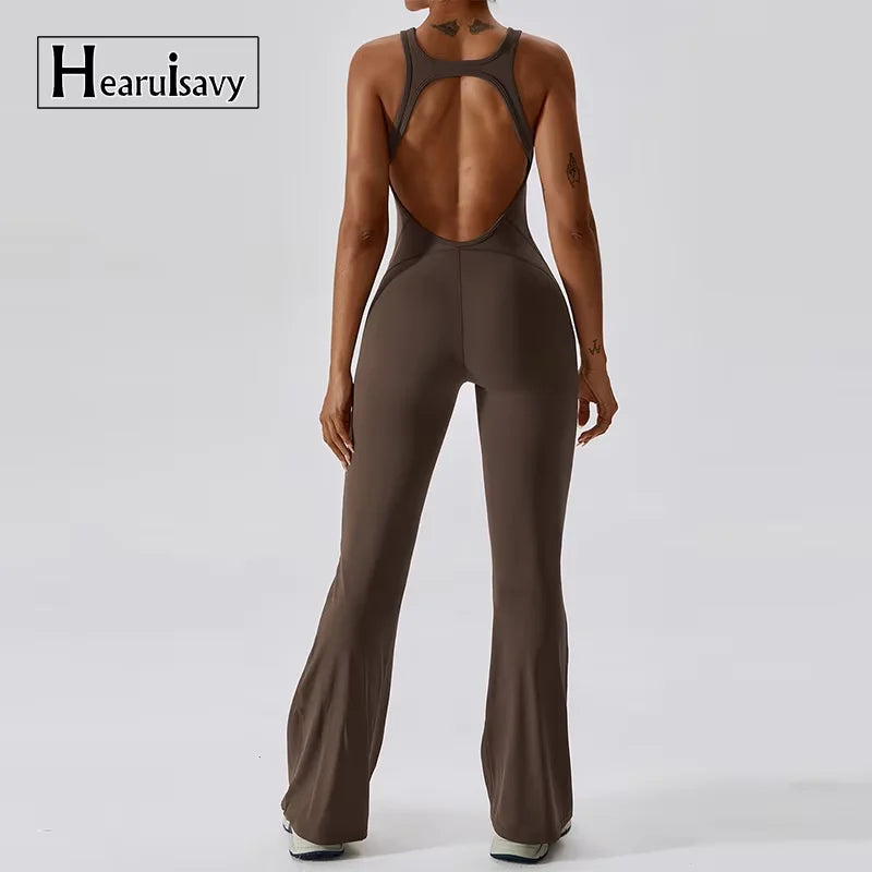 Women Training Workout Bodysuit THRIXINE