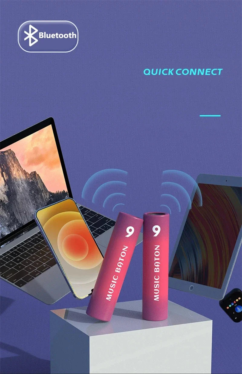 Portable Bluetooth 5.2 Speakers - True Wireless Subwoofer Outdoor Sound Box with Radio Support And 2000mA Power Bank Function Lootquake LLC