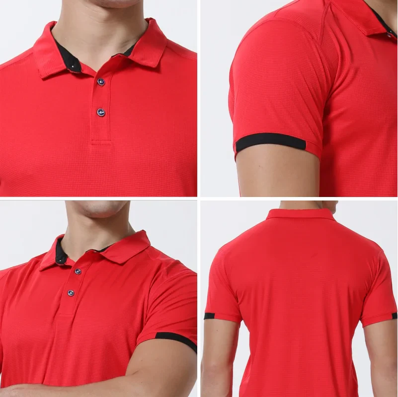 Quick-drying Short-sleeved POLO Shirt THRIXINE