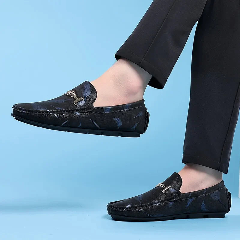 MAEDEF Men‘s High Quality Slip on Loafers 2024 Classics Fashion Leather Casual Male Shoe Comfortable Outdoor Driving Flats Shoes Lootquake LLC