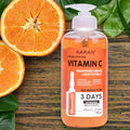 500ml Vitamin C&VE Face Serum VC Fruit Acid Brightening Repair Anti-aging Body Essence Alpha Hydroxy Acids (AHA) Essence Lootquake LLC
