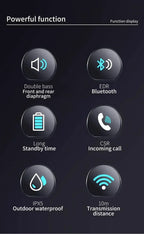 Bluetooth Speaker TG116c TWS Wireless Powerful Box Portable Outdoor Speakers Waterproof Subwoofer 3D Stereo Sound HandsFree Call Lootquake LLC