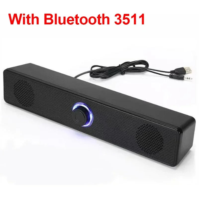Computer Desktop High-quality Bluetooth Wired Dual-purpose High-volume Microphone Two-in-one Speaker Home Surround Audio System Lootquake LLC
