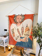 Casual Blankets Bed Decoration Woman Henri Matisse Carpet Sofa Sofa Blanket Throw Blankets Leisure Rug Single Tapestry drop ship Lootquake LLC
