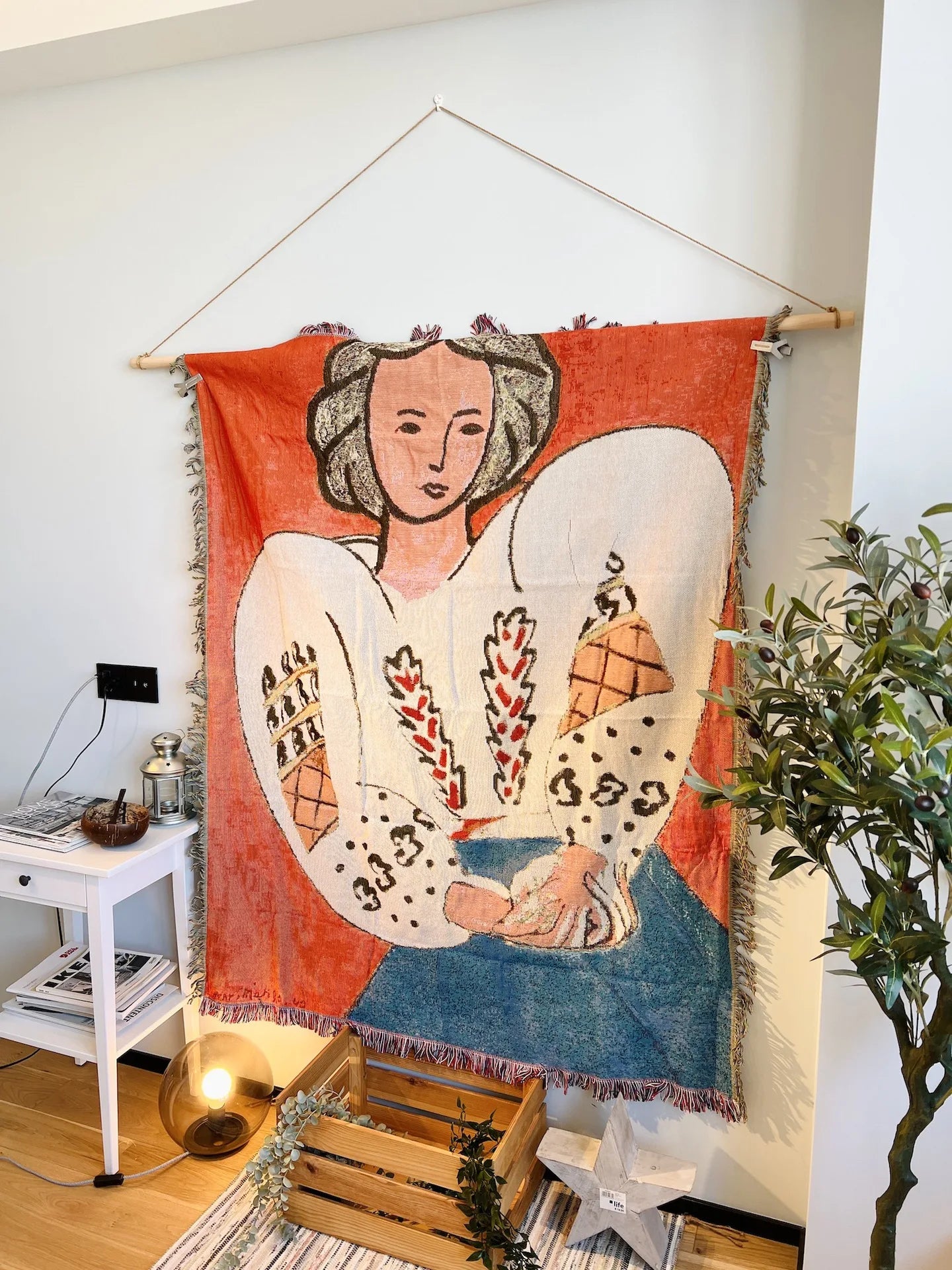Casual Blankets Bed Decoration Woman Henri Matisse Carpet Sofa Sofa Blanket Throw Blankets Leisure Rug Single Tapestry drop ship Lootquake LLC