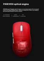 Waizowl OGM Pro V2 Hades Gaming Mouse Customize Wireless Three-Mode Paw3950 30000dpi Lightweight Gaming Mouse E-sports Ergonomic Lootquake LLC