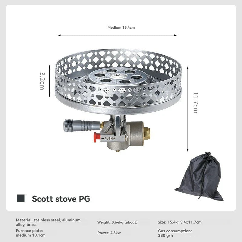 TrailBlaze OD-4: Compact Alloy Camp Stove THRIXINE