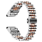 Garmin Stainless Steel Strap - Premium Metal Wristband