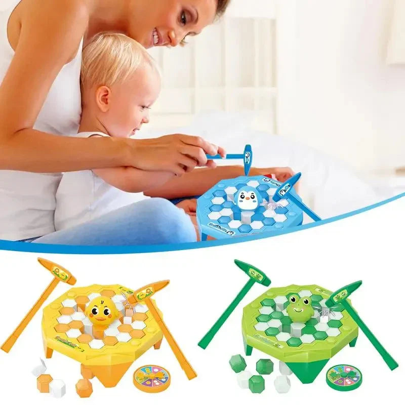 Children's Toys Parent-Child Family Party Save the Penguin Ice Cube Breaker Trap Children Adult Board Game Stress Relief Toy