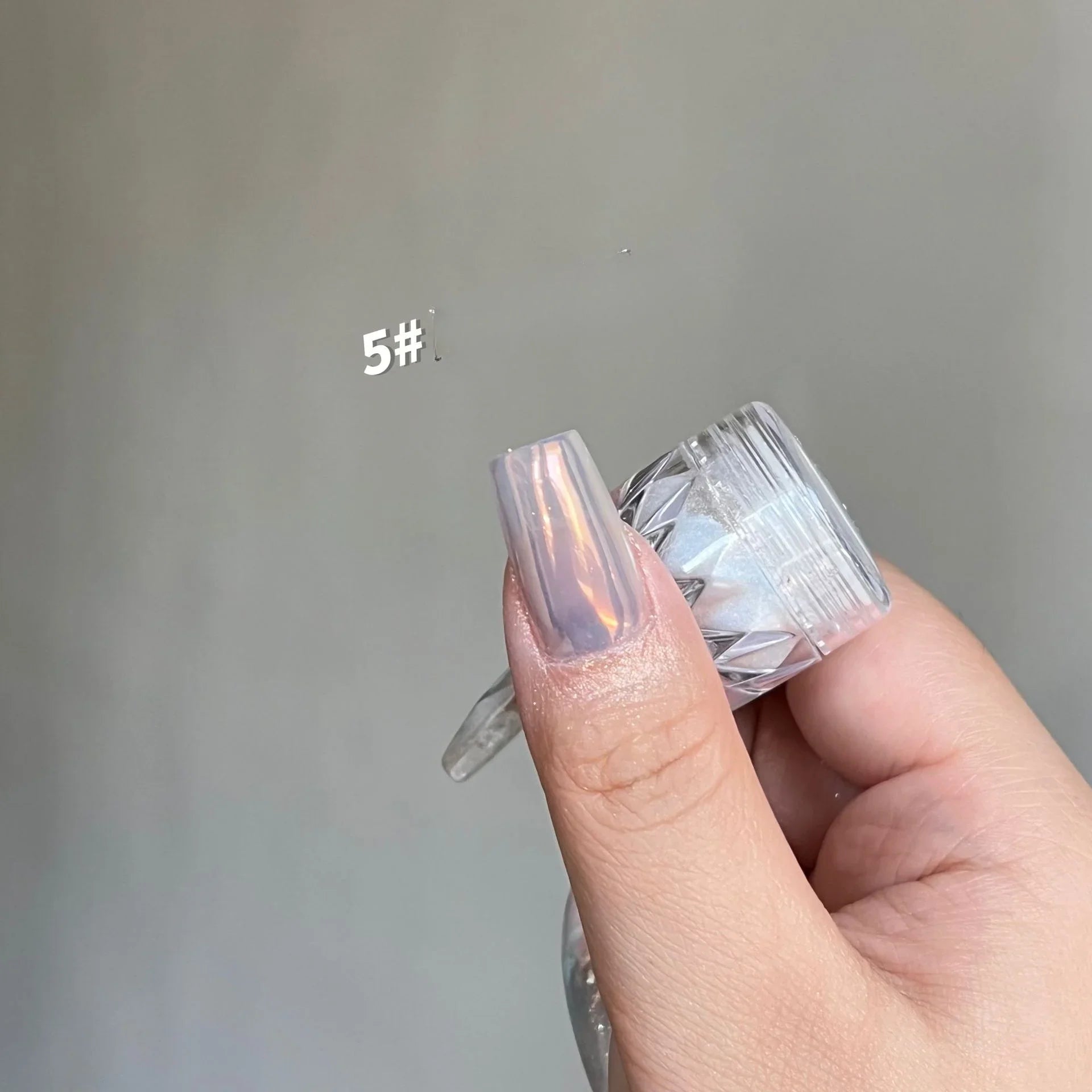 Moonlight Mirror Nails Powder Pearl White Nails Glitter Aurora Shining Pigment Chrome Dust Nail Art Supplies Decoration Lootquake LLC