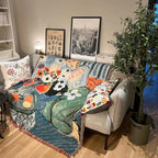 Casual Blankets Bed Decoration Woman Henri Matisse Carpet Sofa Sofa Blanket Throw Blankets Leisure Rug Single Tapestry drop ship Lootquake LLC