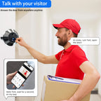 Mini 5MP Tuya Smart Life Home Digital Viewer Peepholes Door Eye WiFi IR No Red Exposure Night Vision Camera 4.3Inch Baby Monitor Lootquake LLC