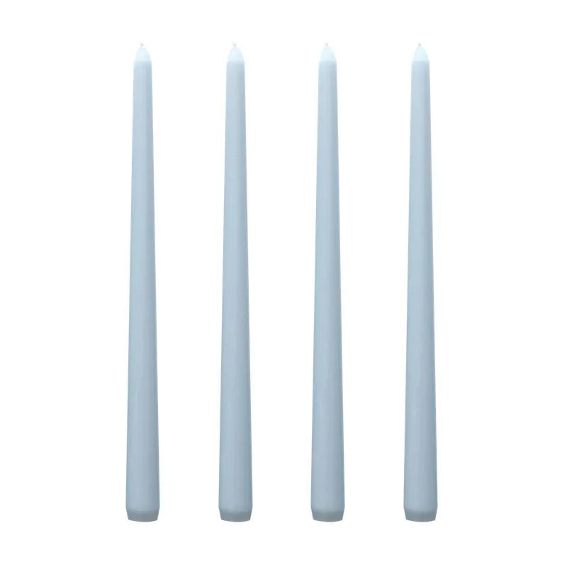 30CM Taper Candle 4 Pack - Home Interior Long Burning Dripless and Smokeless Candles Unscented - Valentines Candles for Home Lootquake LLC