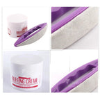 Professional 2pcs/set  Nail Art Buffing Cream + Leather Buffer Varnish Polish Set Nail Tool UV Gel Nail Tool Polish Lootquake LLC