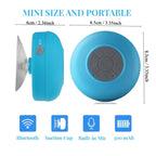 Wireless Bluetooth Waterproof Speaker With Suction Cup Sound For Car, Shower Sound Lootquake LLC
