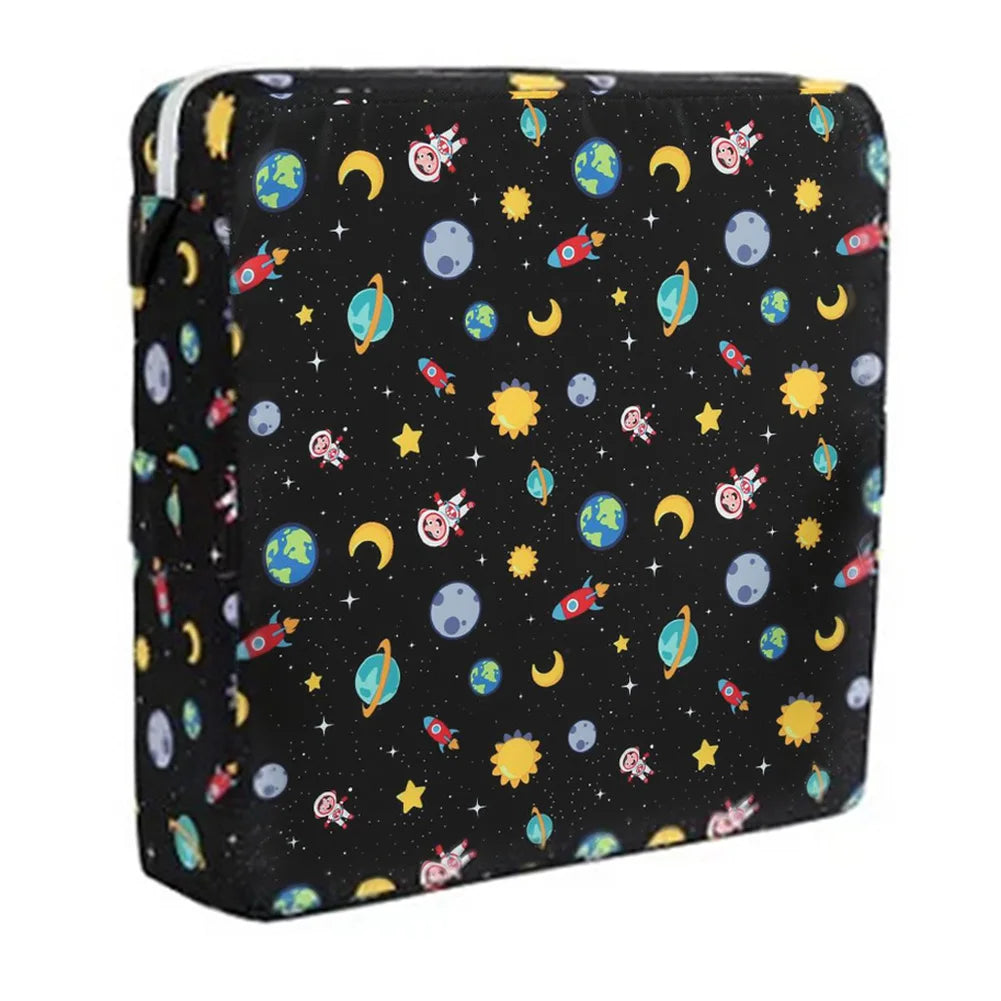 Baby Dining Chair Booster Cushion Removable Kids Highchair Seat Pad Star Chair Heightening Cushion Child Chair Waterproof Seat Lootquake LLC