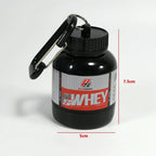 WheyGo: Compact Protein & Health Funnel Keychain THRIXINE